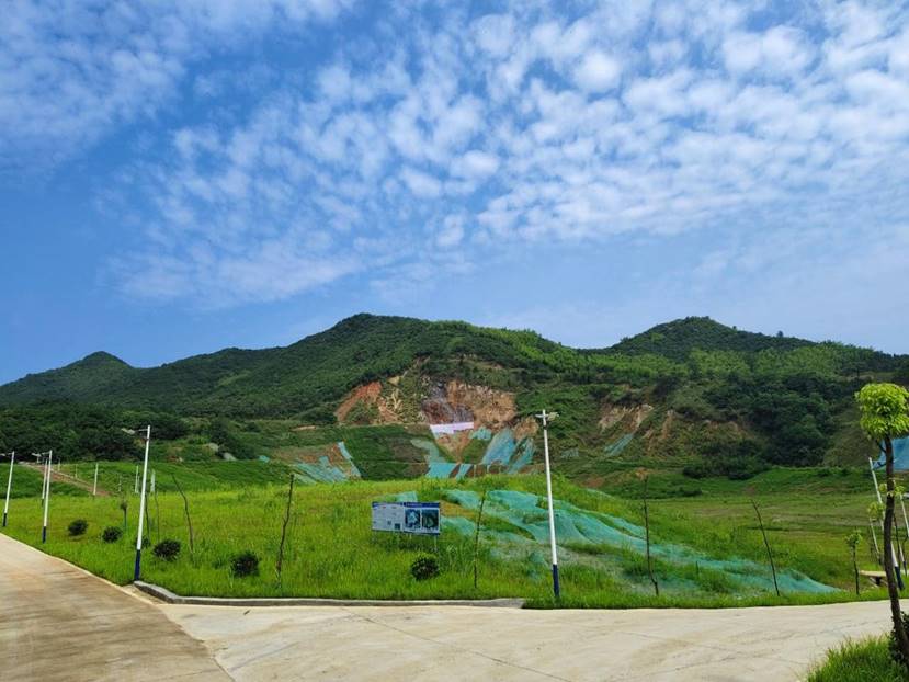 銅山、前山露天采坑復(fù)墾項(xiàng)目完成